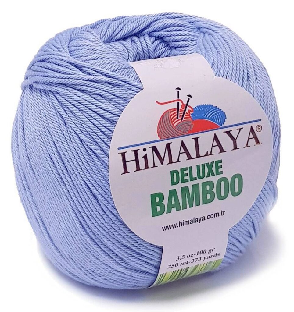 Włóczka Himalaya Deluxe Bamboo 124-14 Niebieski
