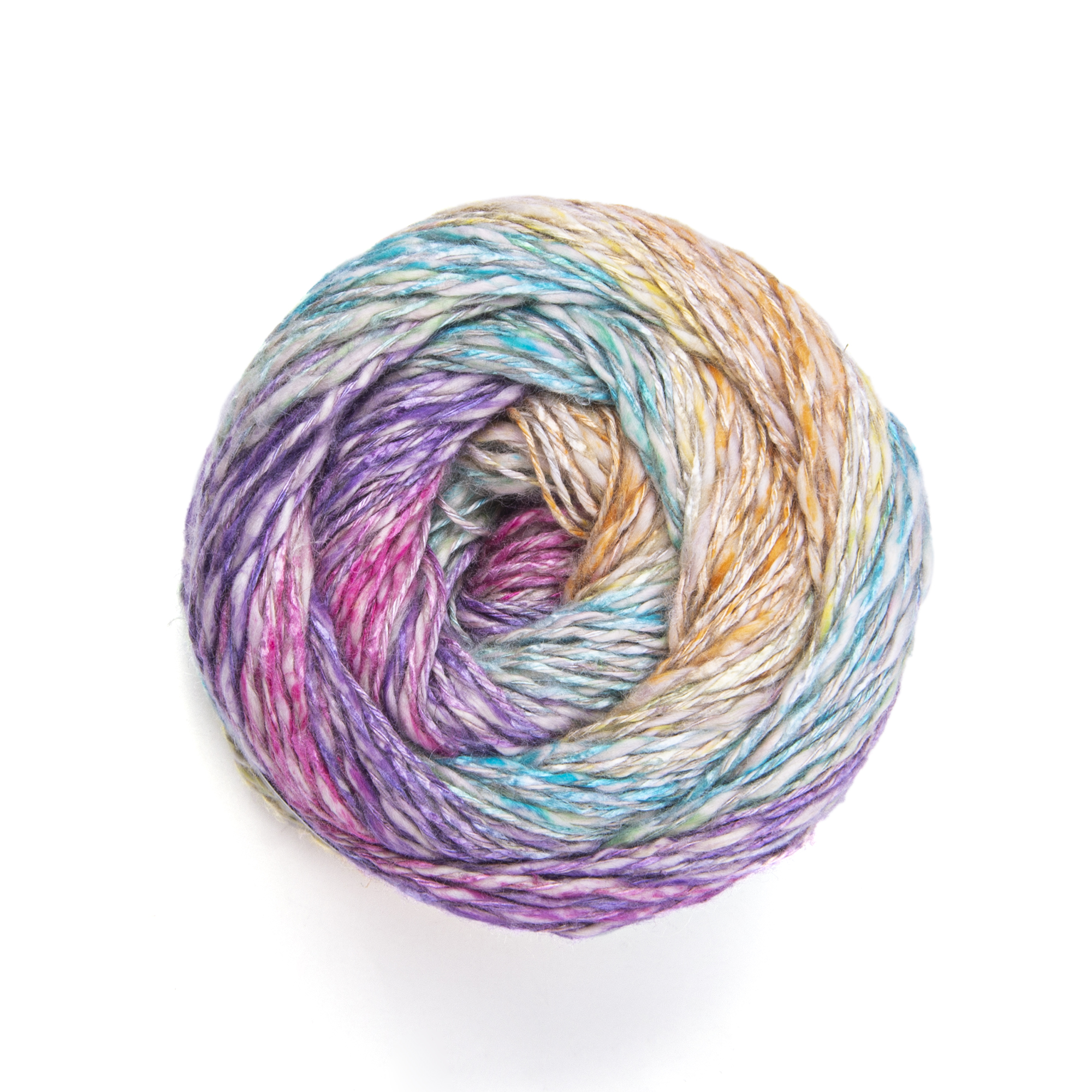 Włóczka YarnArt Linen Soft 7401 Tęczowy Mix - obrazek 2