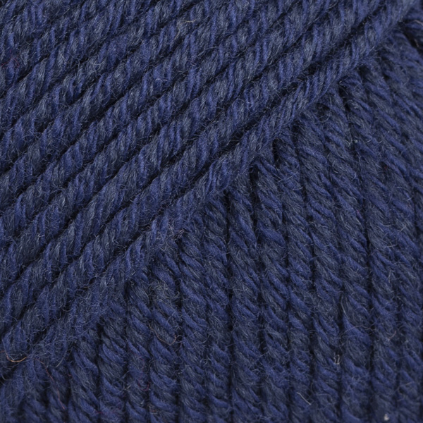 Włóczka Drops Cotton Merino 08 Granatowy