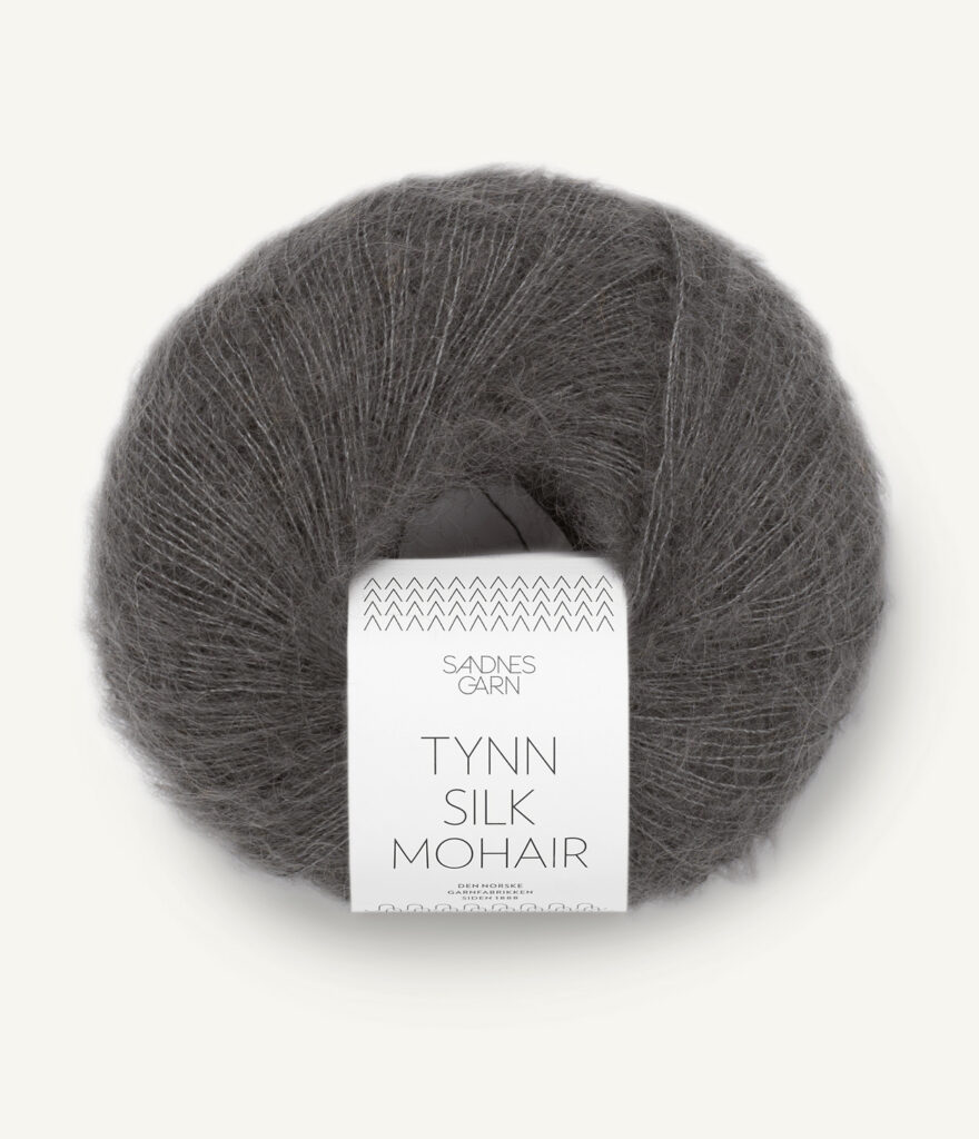 Włóczka Sandnes Garn Tynn Silk Mohair 3800 Ciemny Brąz
