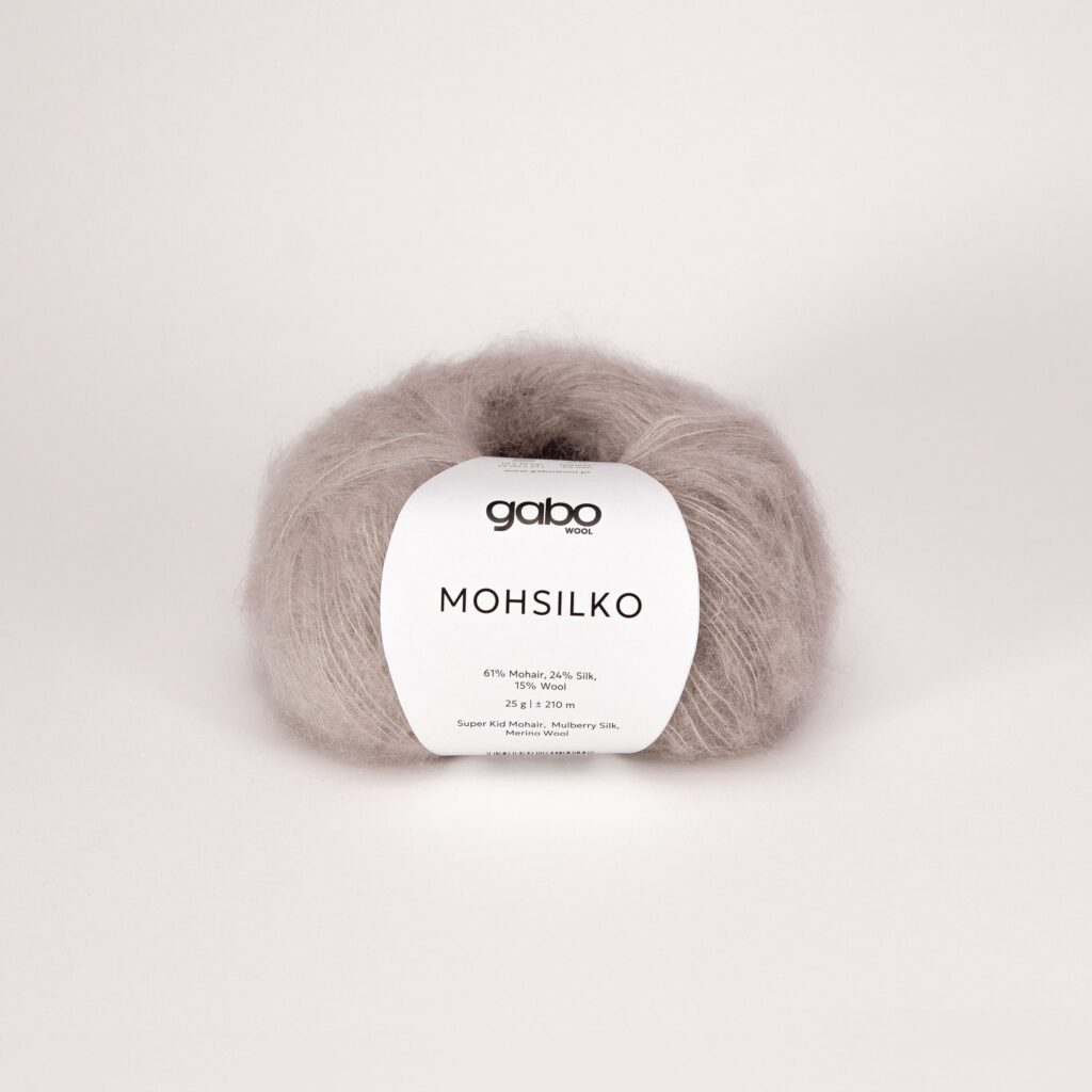 Włóczka Gabo Wool Mohsilko 4218 Owsiankowy Pył