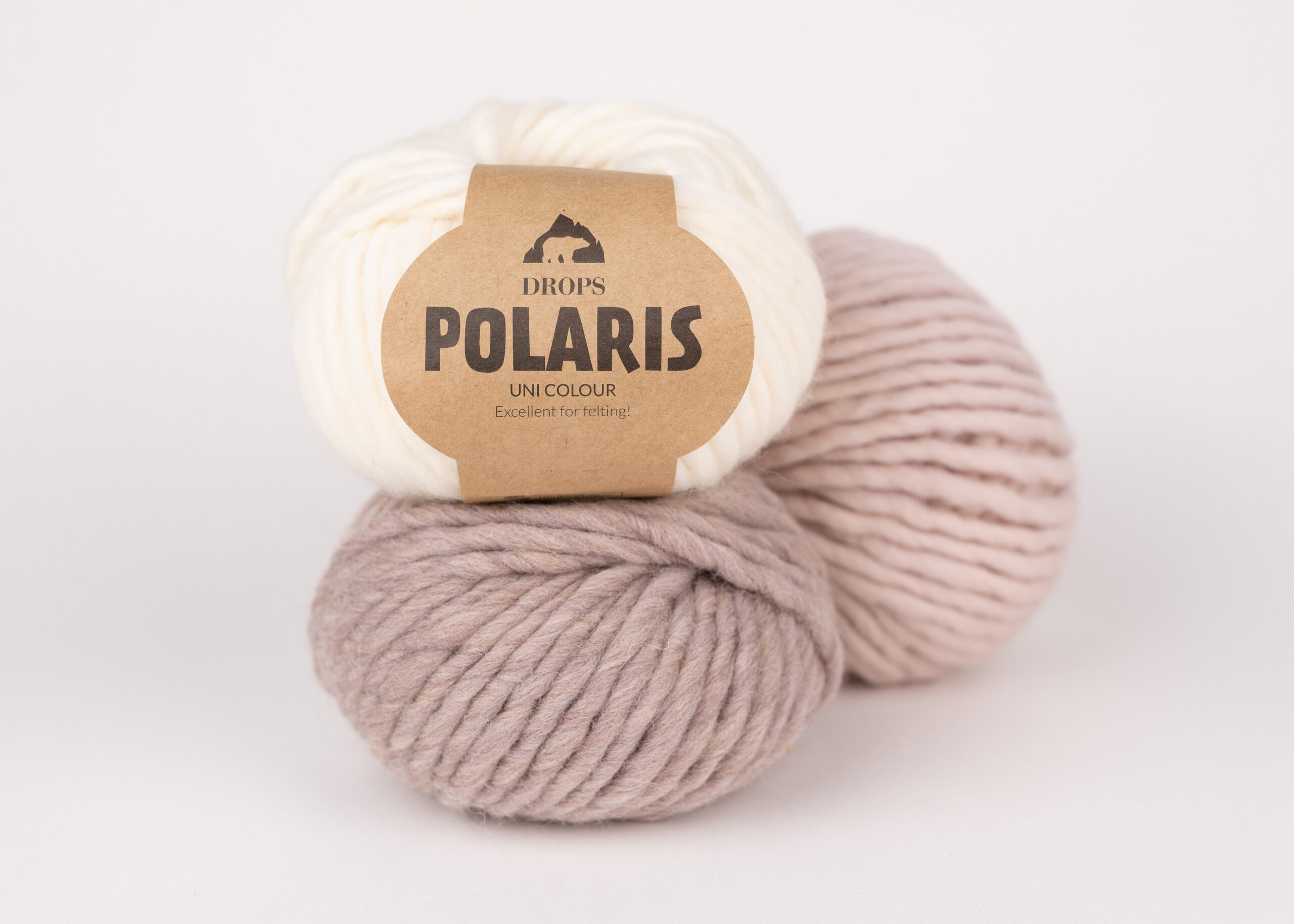 Włóczka Drops Polaris Mix 06 Jasny Beż - obrazek 2