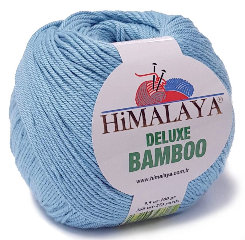 Włóczka Himalaya Deluxe Bamboo 124-16 Niebieski
