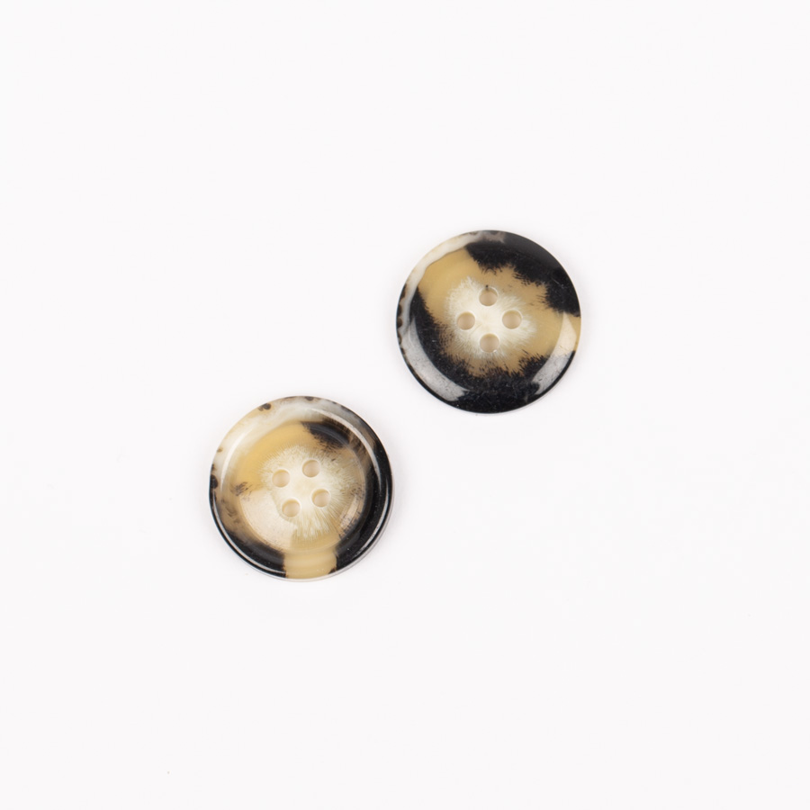 Guzik Imitacja Rogu Mocha 18mm 1szt. #712 Drops