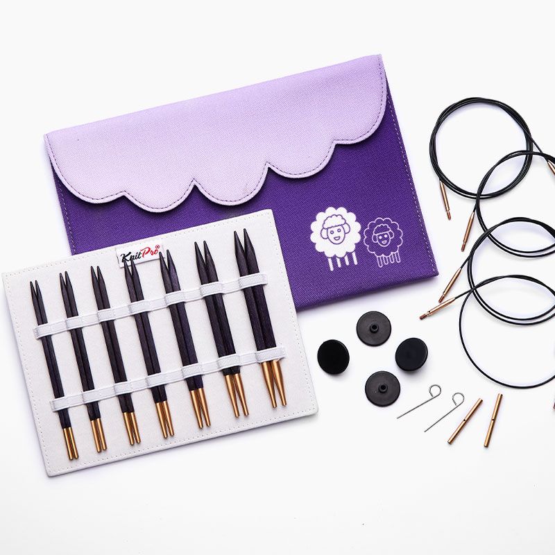 Zestaw Drutów J'adore Cubics Deluxe Interchangeable KnitPro 19301