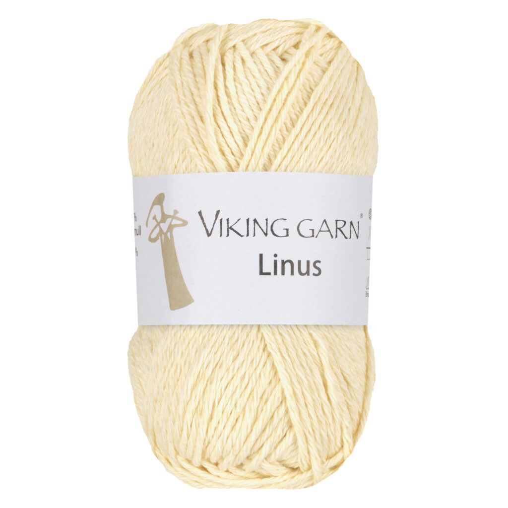 Włóczka Viking Garn Linus 140 Jasny Żółty