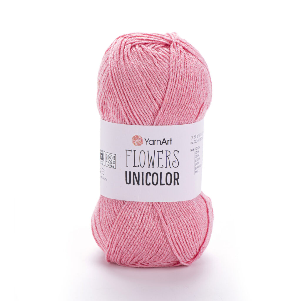 Włóczka YarnArt Flowers Unicolor 735 Róż