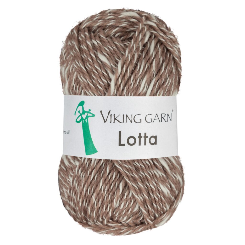 Włóczka Viking Garn Lotta 208 Brąz