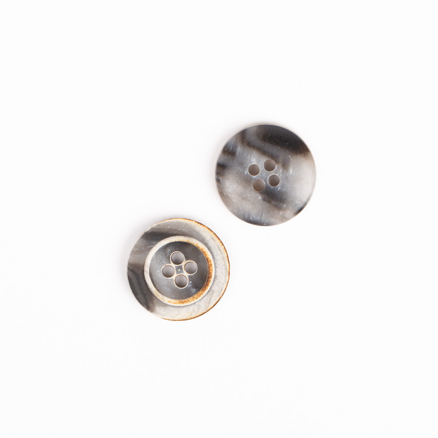 Guzik Imitacja Drewna Opalane 18mm 1szt. #623 Drops