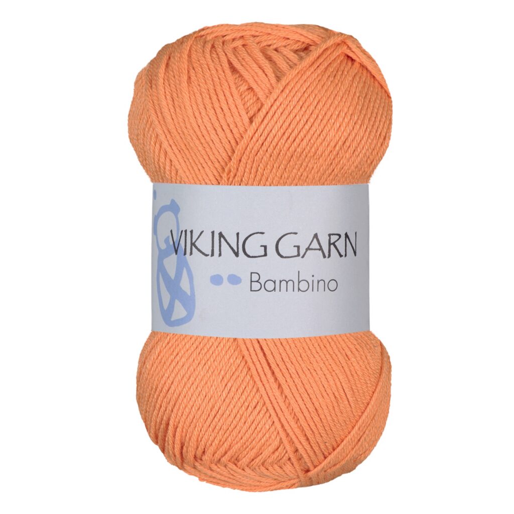 Włóczka Viking Garn Bambino 451 Brzoskwinia