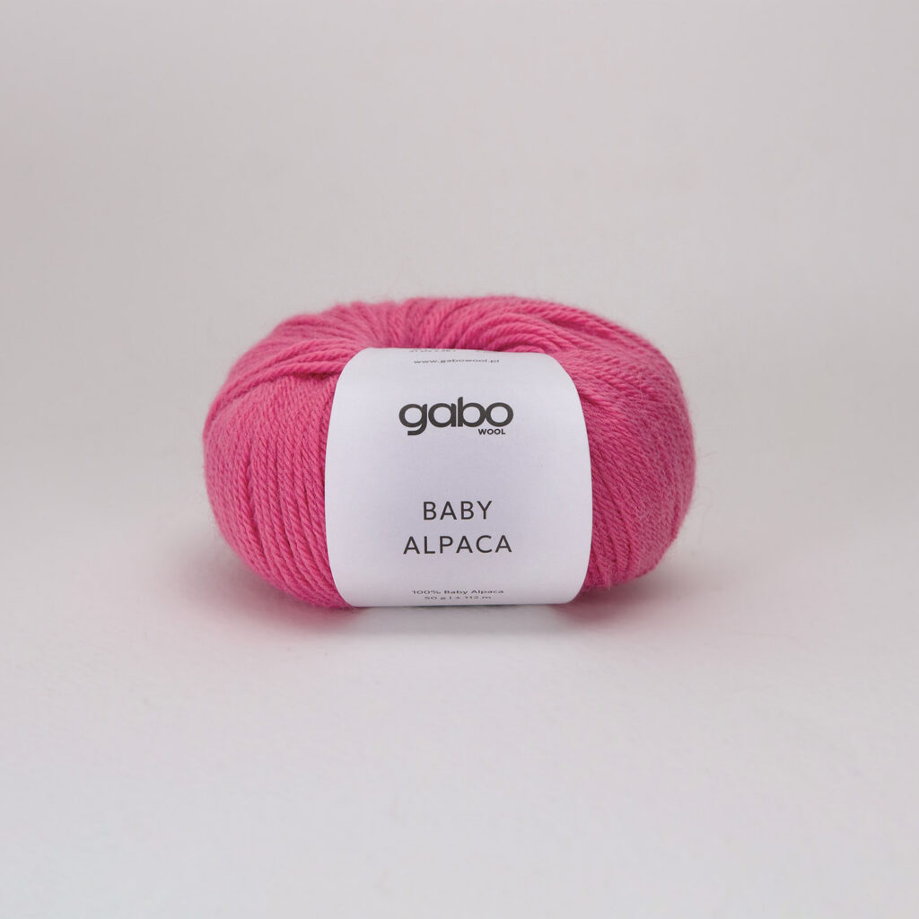 Włóczka Gabo Wool Baby Alpaca 1007 Candy Róż