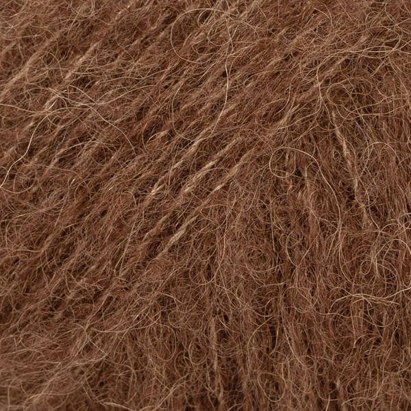 Włóczka Drops Brushed Alpaca Silk 38 Czekolada