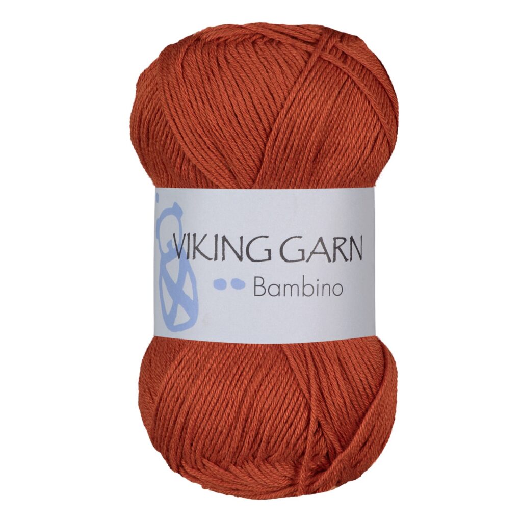 Włóczka Viking Garn Bambino 452 Pomarańcz