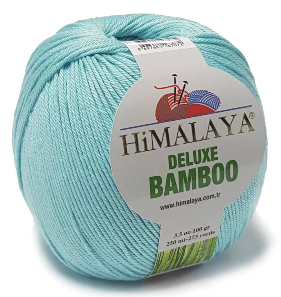 Włóczka Himalaya Deluxe Bamboo 124-15 Jasny Turkus