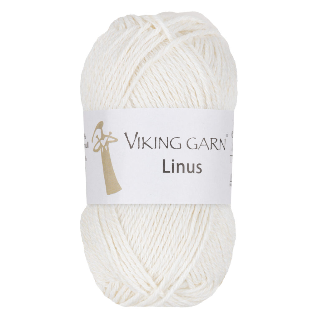 Włóczka Viking Garn Linus 102 Ecru