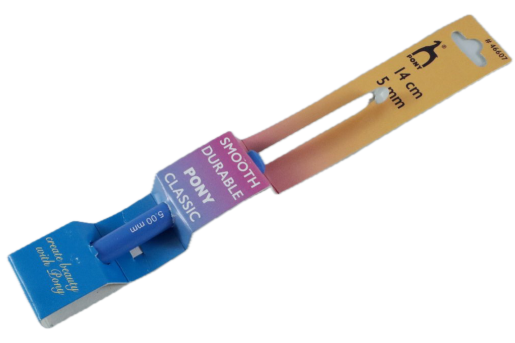 Szydełko z Plastikową Rączką 5mm PONY #46607