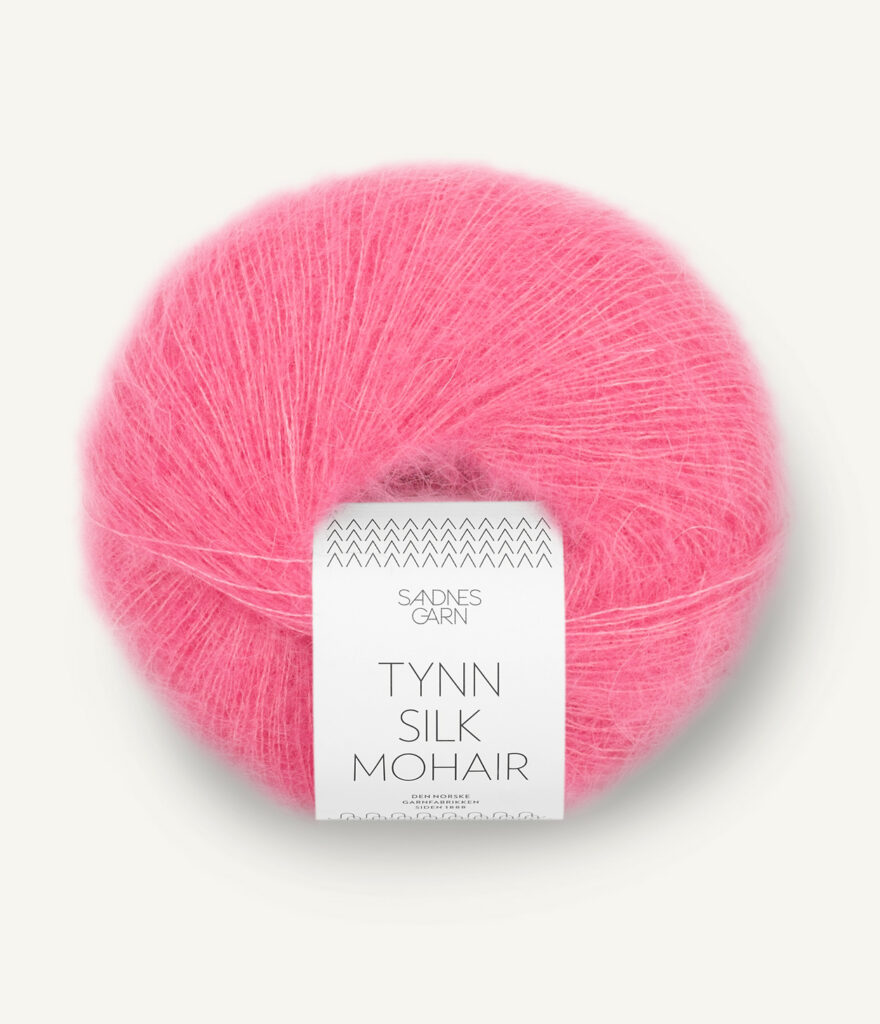Włóczka Sandnes Garn Tynn Silk Mohair 4315 Cukierkowy Róż