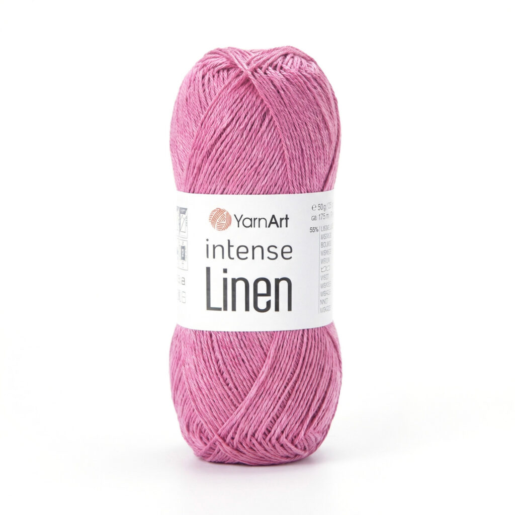 Włóczka YarnArt Intense Linen 4108 Wrzos