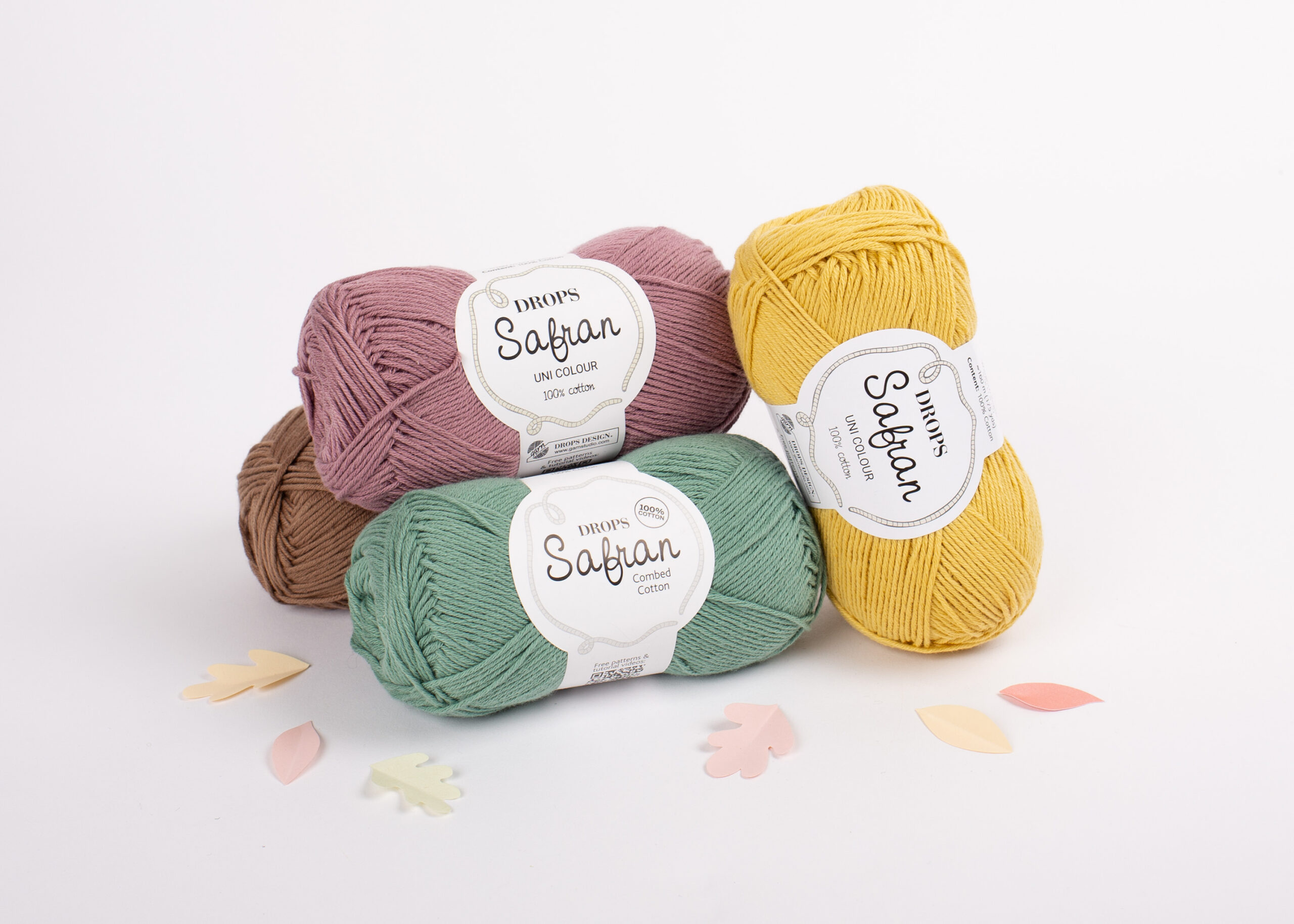 Włóczka Drops Safran 78 Leśna Zieleń - obrazek 2