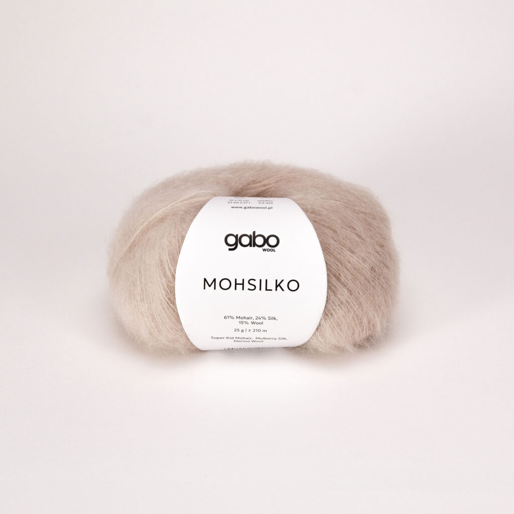 Włóczka Gabo Wool Mohsilko 4217 Marcepan