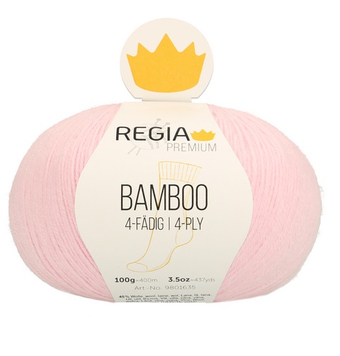 Włóczka Regia Premium Bamboo 081 Róż - obrazek 2