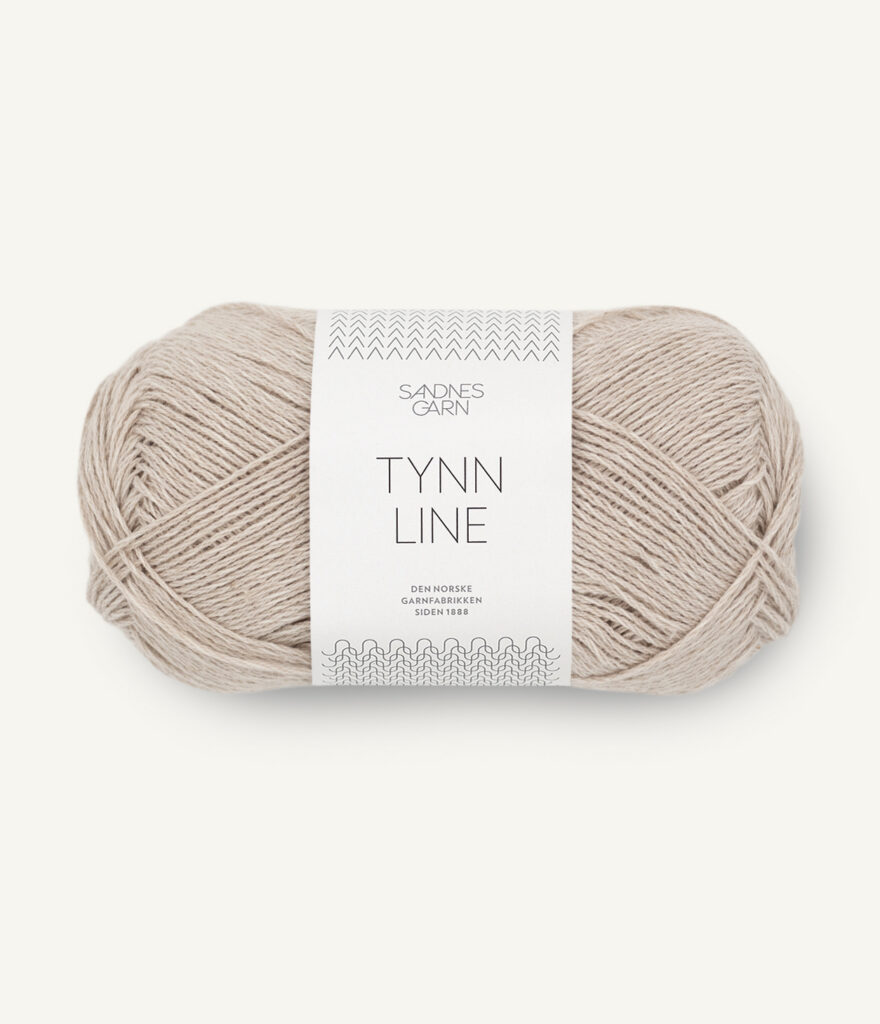 Włóczka Sandnes Garn Tynn Line 2331 Jasny Piasek