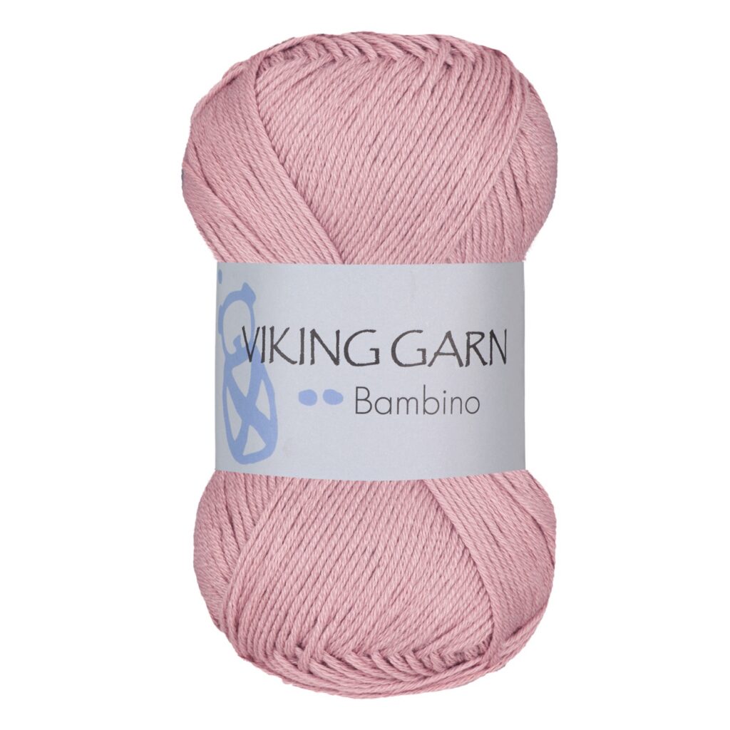 Włóczka Viking Garn Bambino 416 Pudrowy Róż