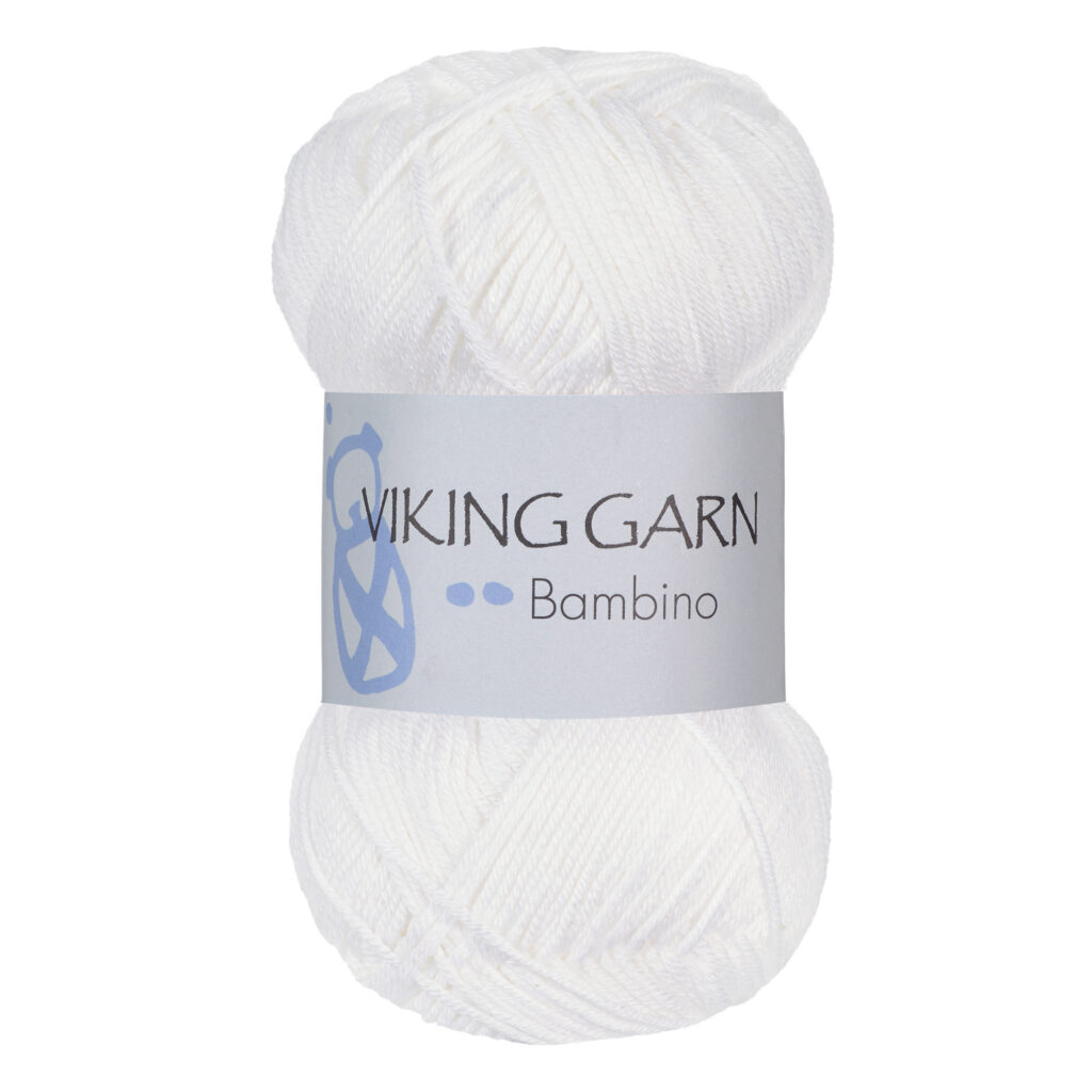 Włóczka Viking Garn Bambino 400 Biały