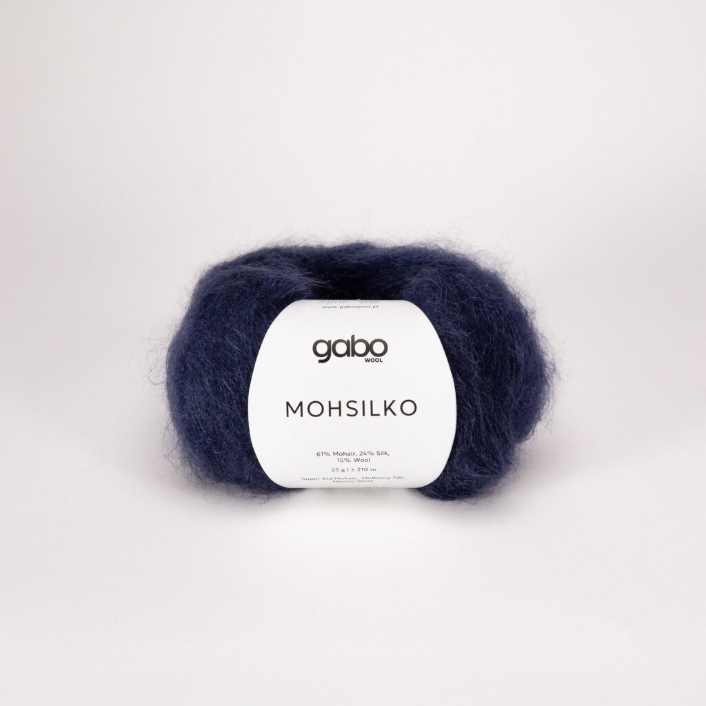 Włóczka Gabo Wool Mohsilko 4936 Atrament