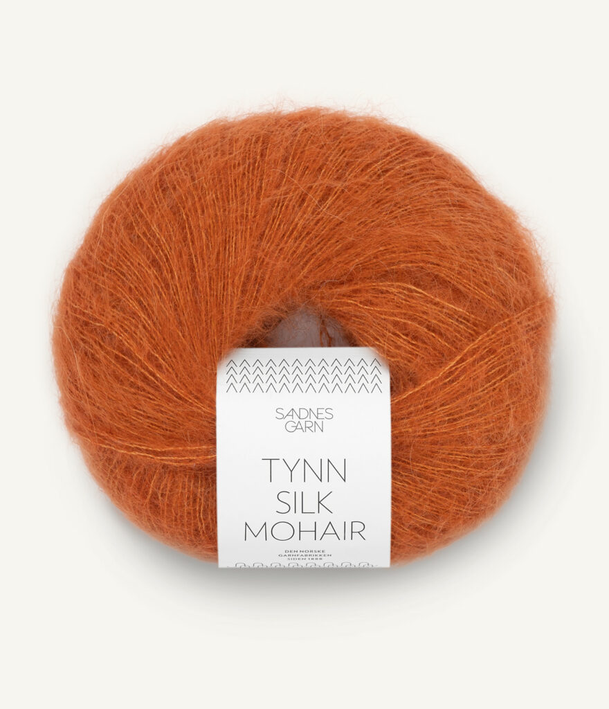 Włóczka Sandnes Garn Tynn Silk Mohair 2745 Koniak