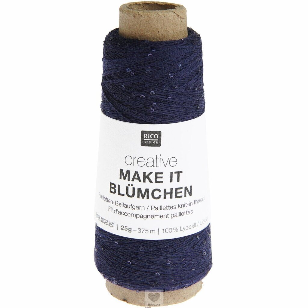 Włóczka Rico Design Creative Make It Blumchen 015 Granat