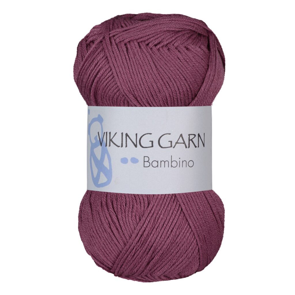 Włóczka Viking Garn Bambino 462 Wrzos