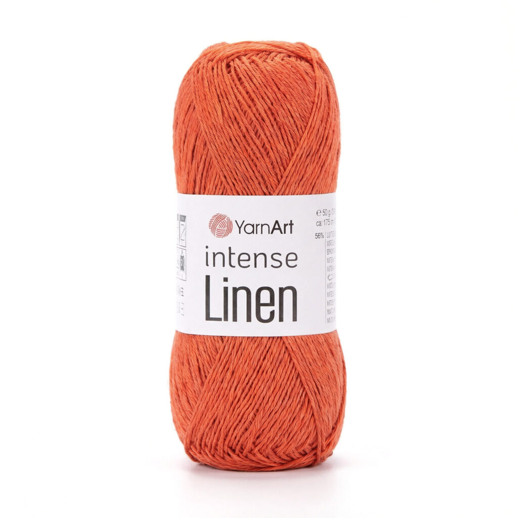 Włóczka YarnArt Intense Linen 4113 Jarzębina