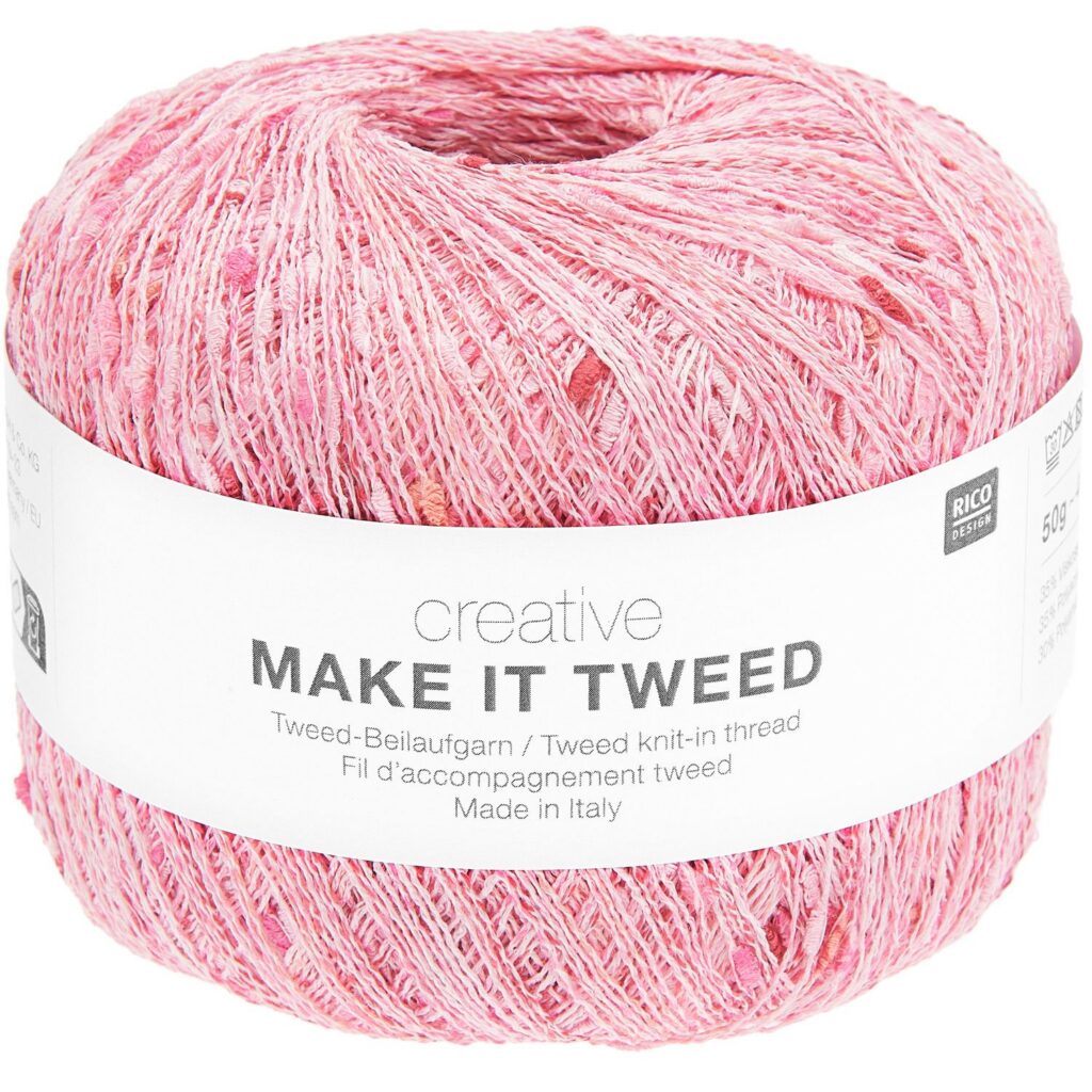 Włóczka Rico Design Creative Make It Tweed 003 Bubblegum