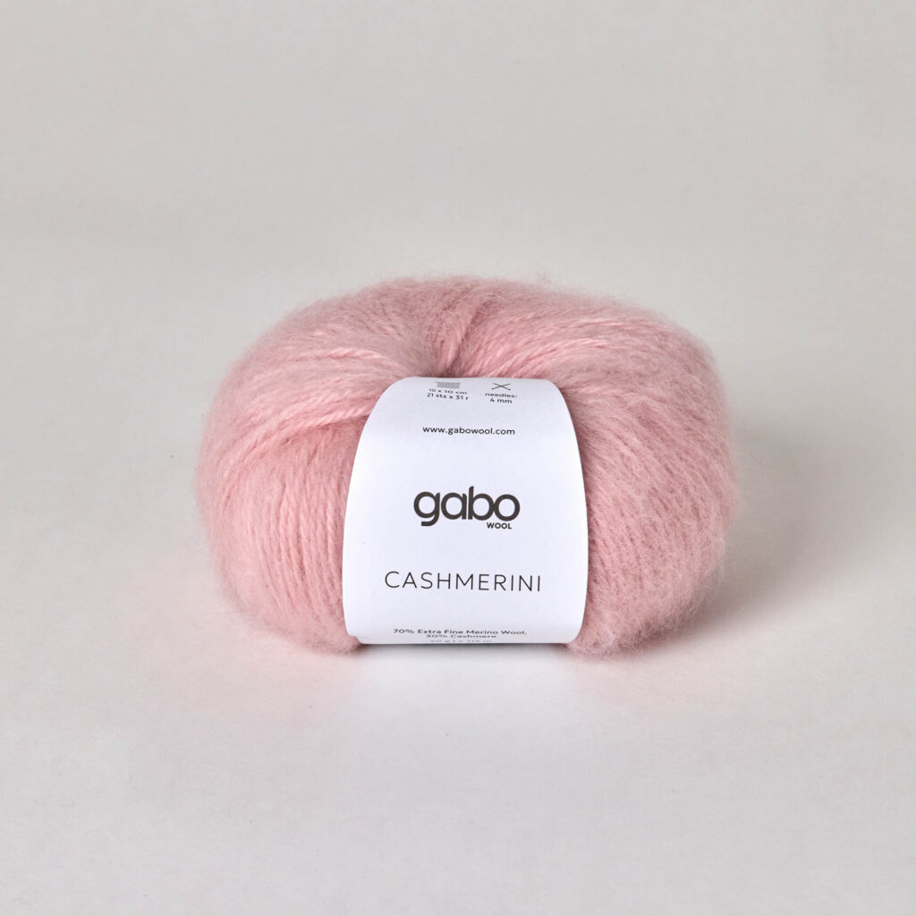 Włóczka Gabo Wool Cashmerini 5440 Pudrowy Róż