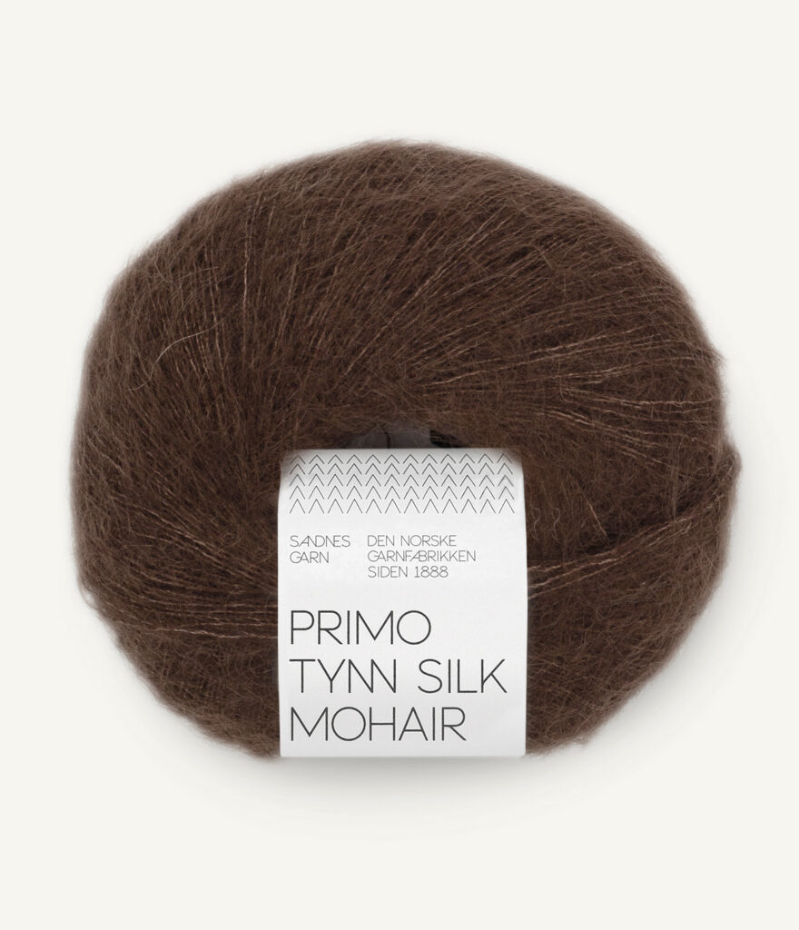 Włóczka Sandnes Garn Primo Tynn Silk Mohair 3091 Kruszone Ziarna Kakao