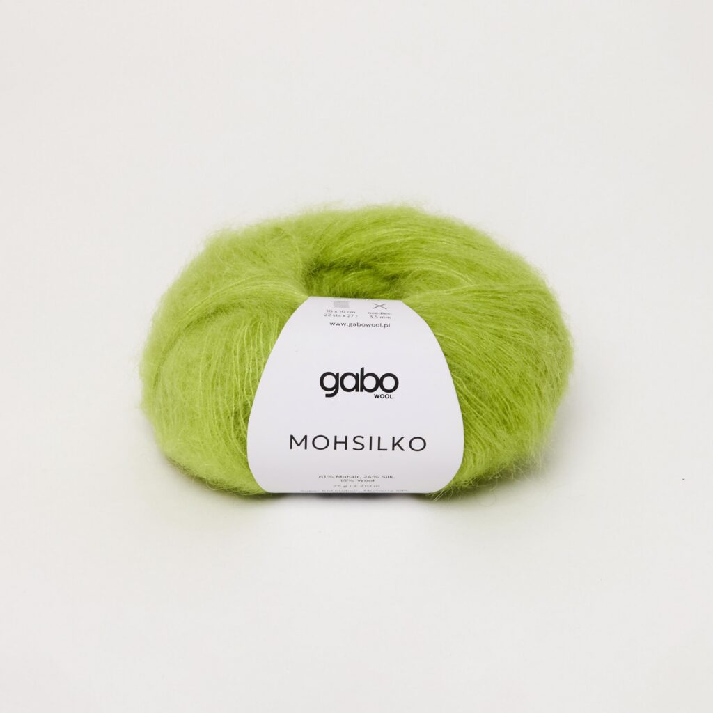 Włóczka Gabo Wool Mohsilko 4724 Limonkowy Blask