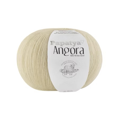 Włóczka Papatya Angora 9220 Piaskowy