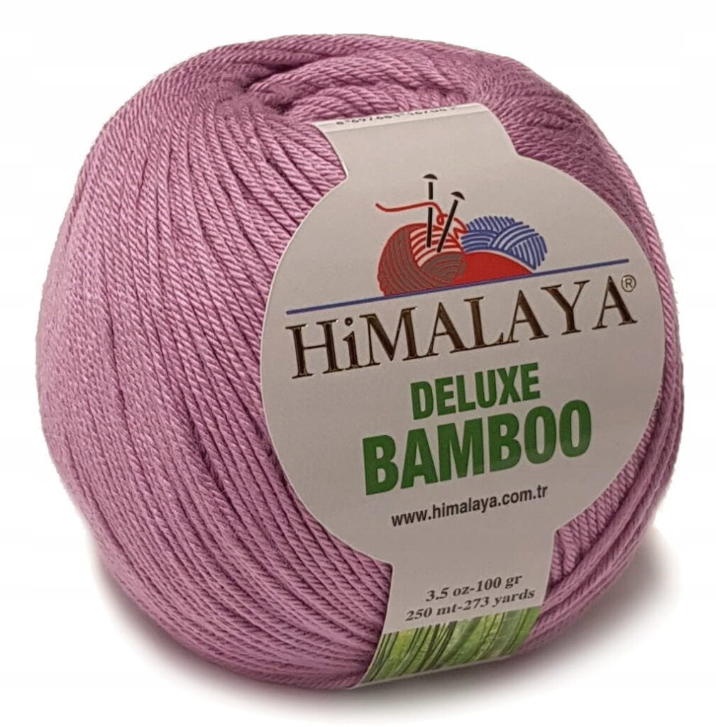 Włóczka Himalaya Deluxe Bamboo 124-42 Stary Róż
