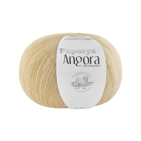 Włóczka Papatya Angora 9310 Jasny Beż