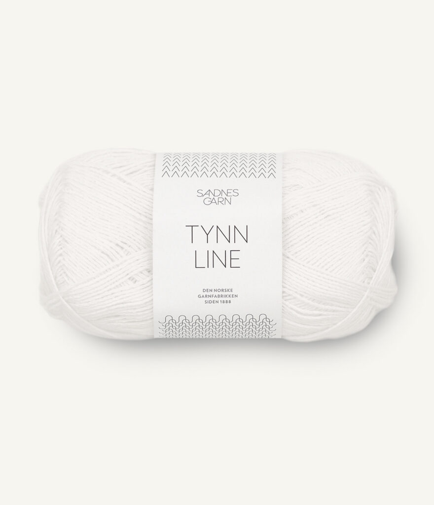 Włóczka Sandnes Garn Tynn Line 1002 Biały