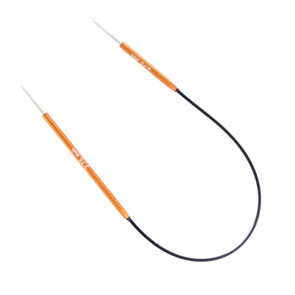 Druty 2,75mm na Żyłce 25cm Zing 47053 KnitPro