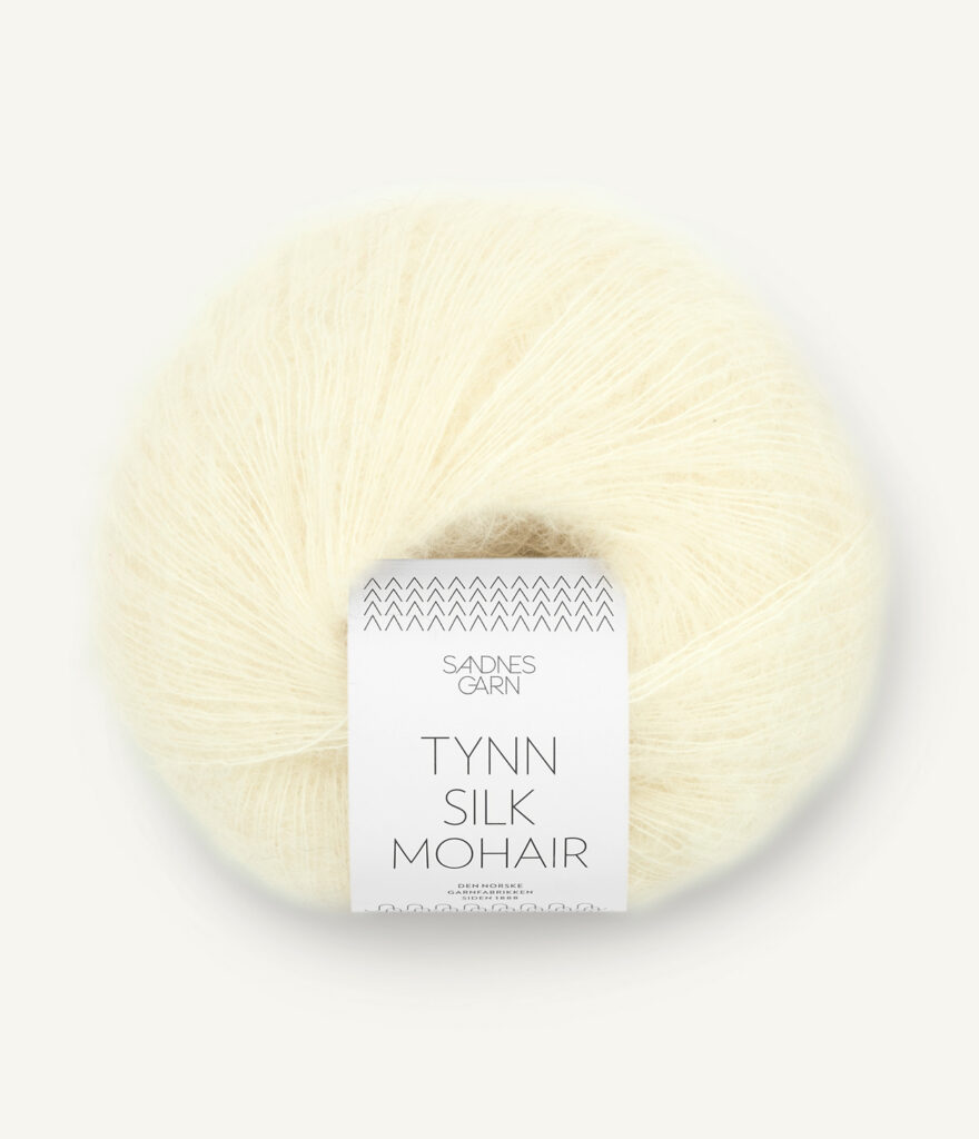 Włóczka Sandnes Garn Tynn Silk Mohair 2009 Lukier Cytrynowy
