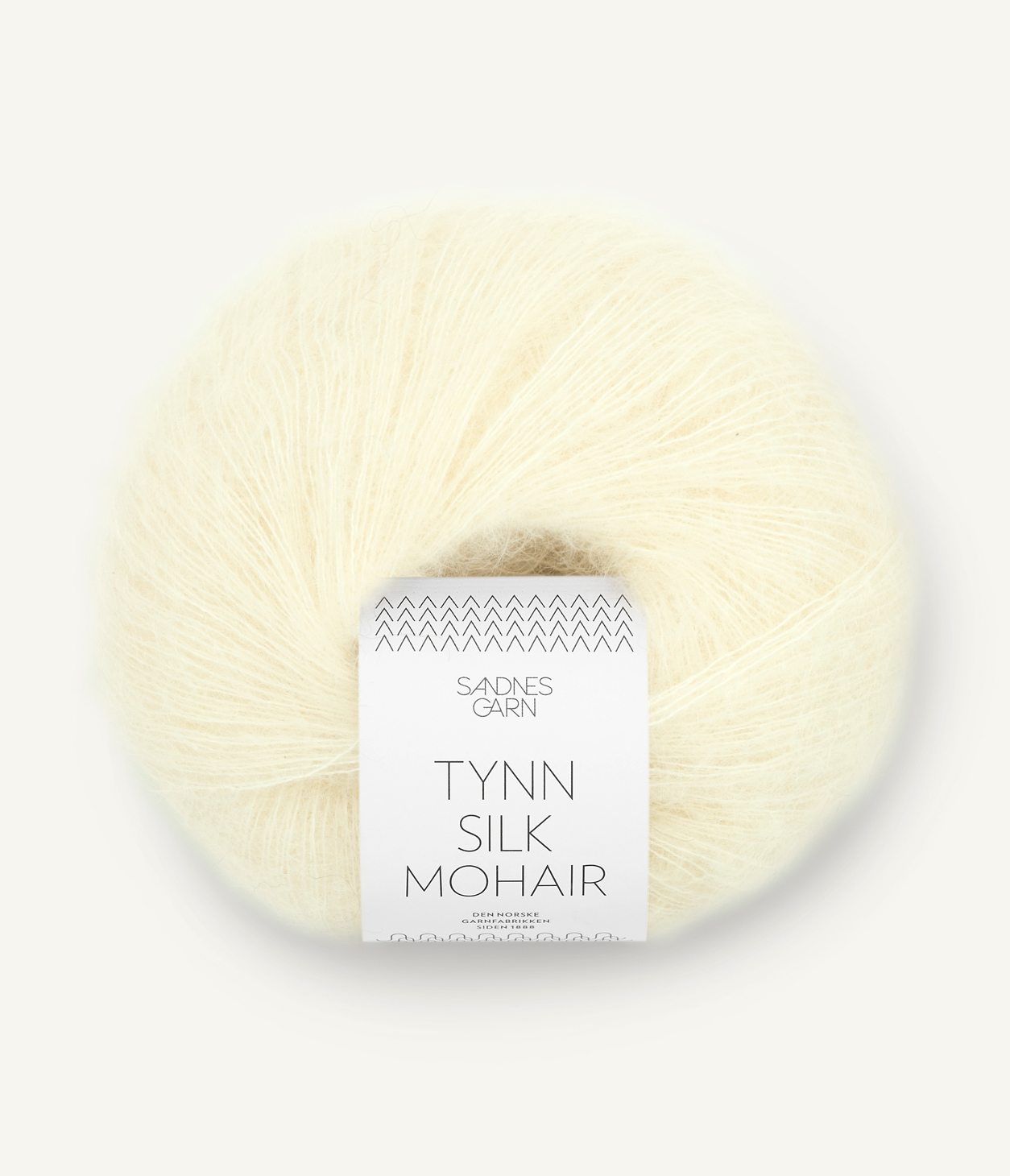 Włóczka Sandnes Garn Tynn Silk Mohair 2009 Lukier Cytrynowy