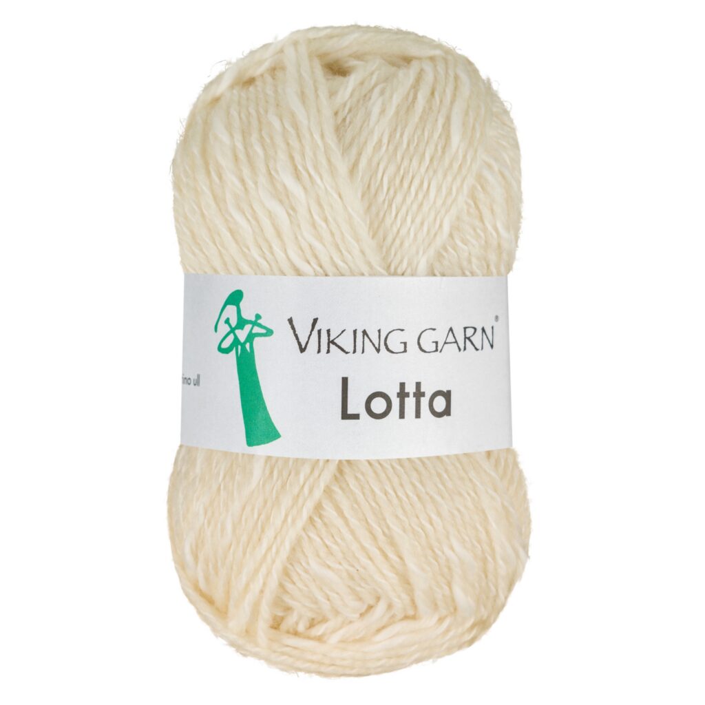 Włóczka Viking Garn Lotta 202 Ecru