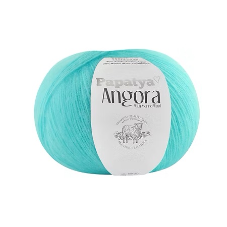 Włóczka Papatya Angora 5620 Turkus