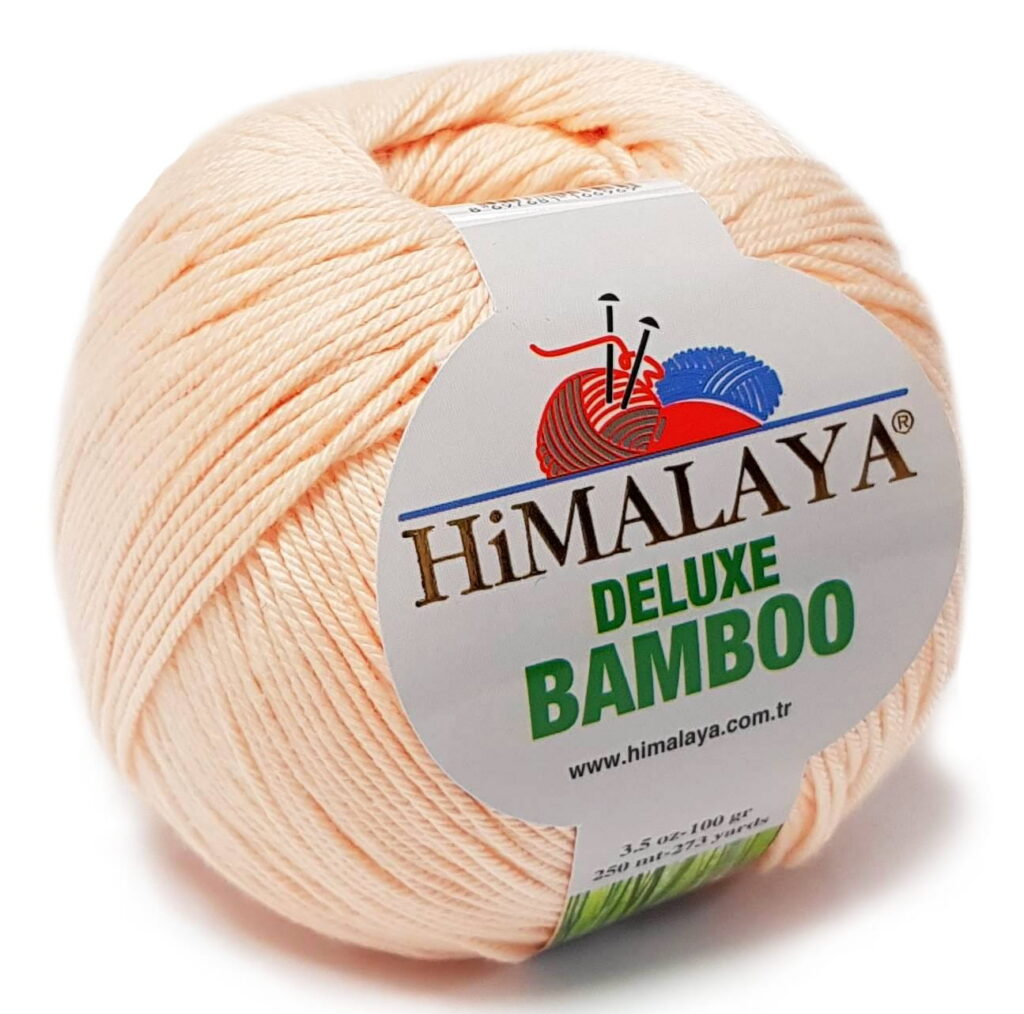 Włóczka Himalaya Deluxe Bamboo 124-04 Brzoskwinia