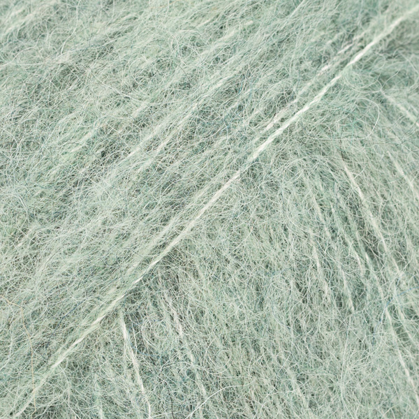 Włóczka Drops Brushed Alpaca Silk 21 Zielona Szałwia